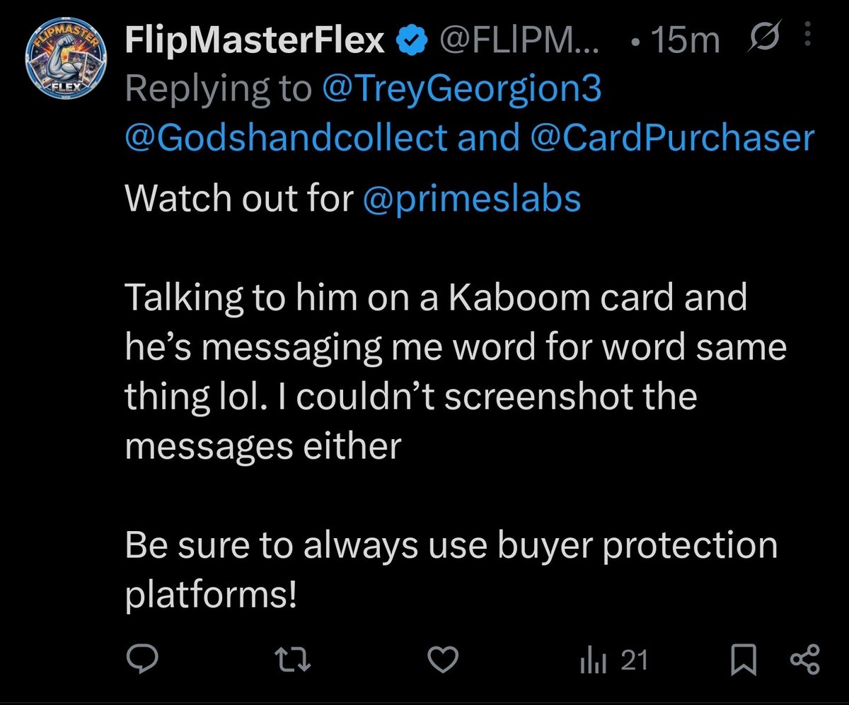 NoFlo Cards, Collectibles and Breaks tweet media