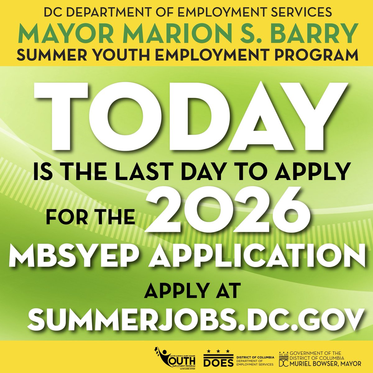 DC Department of Employment Services tweet media