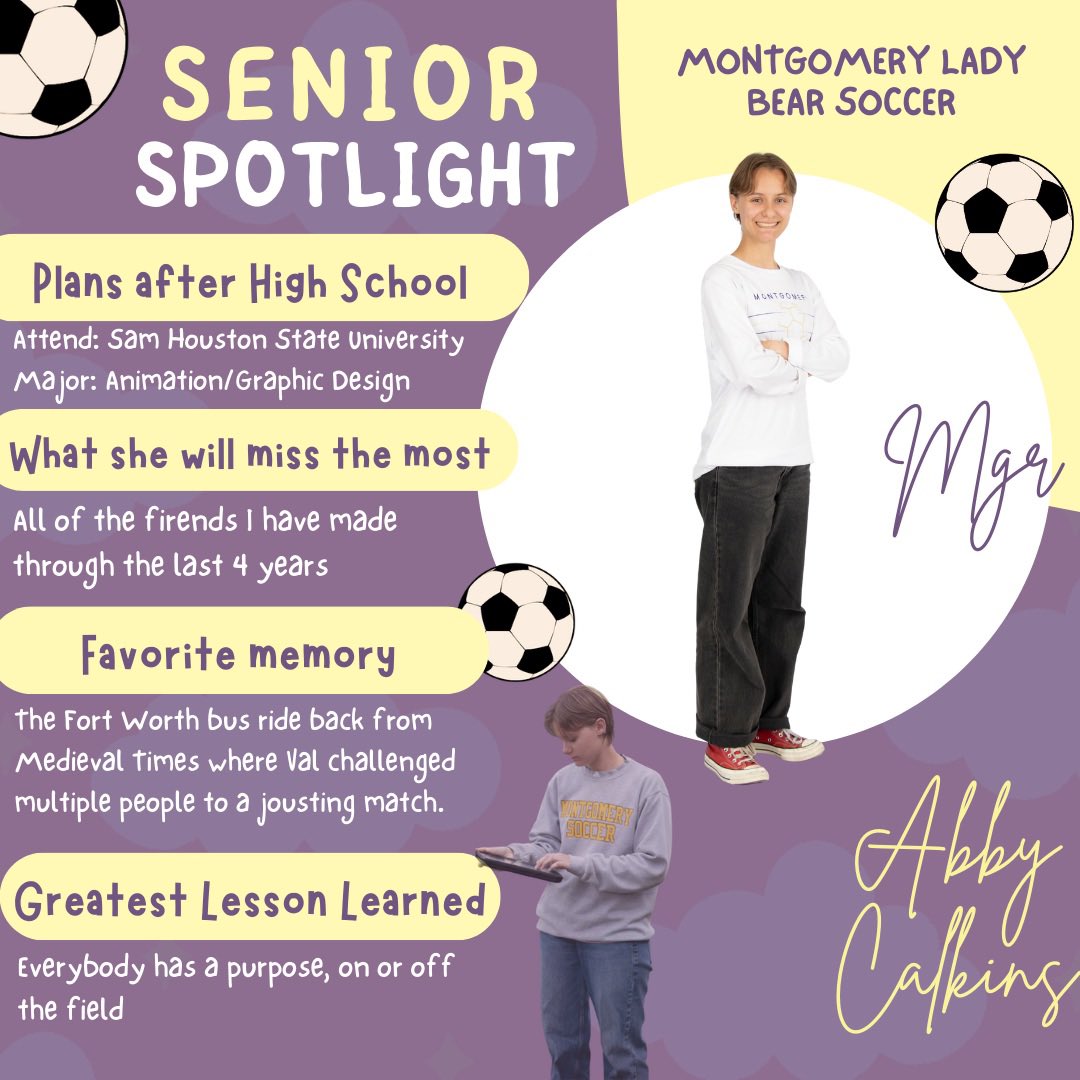 Last but not least. Our final senior for the class of 2026!