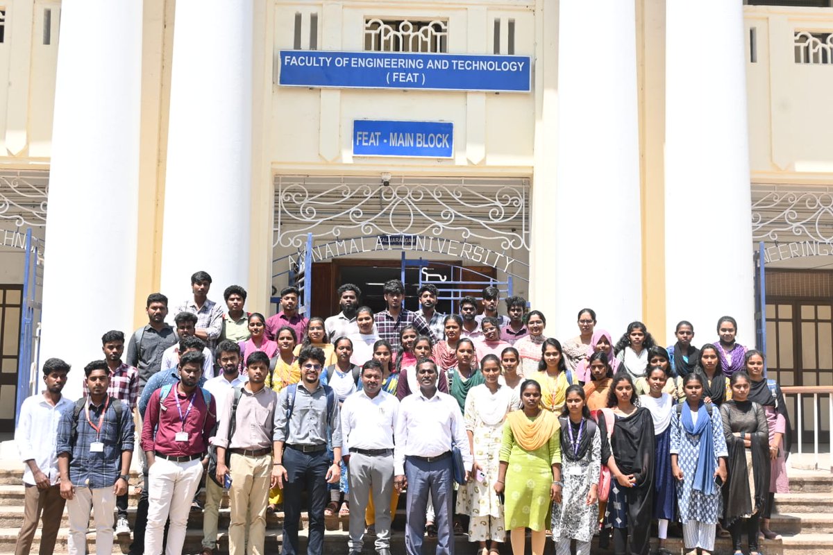 aselvarasu's tweet photo. AIIRF–EDII and the MBA Dept.
The session was held in the presence of Dr. C. Karthikeyan, Dean – FEAT and Nodal Officer of AIIRF–EDII, Dr. S.Pragadeeshwaran, HOD – MBA, and Dr. A. Selvarasu, Professor – MBA, who encouraged students to.https://t.co/IE0RbDJUHX https://t.co/X5NWO8FF7e