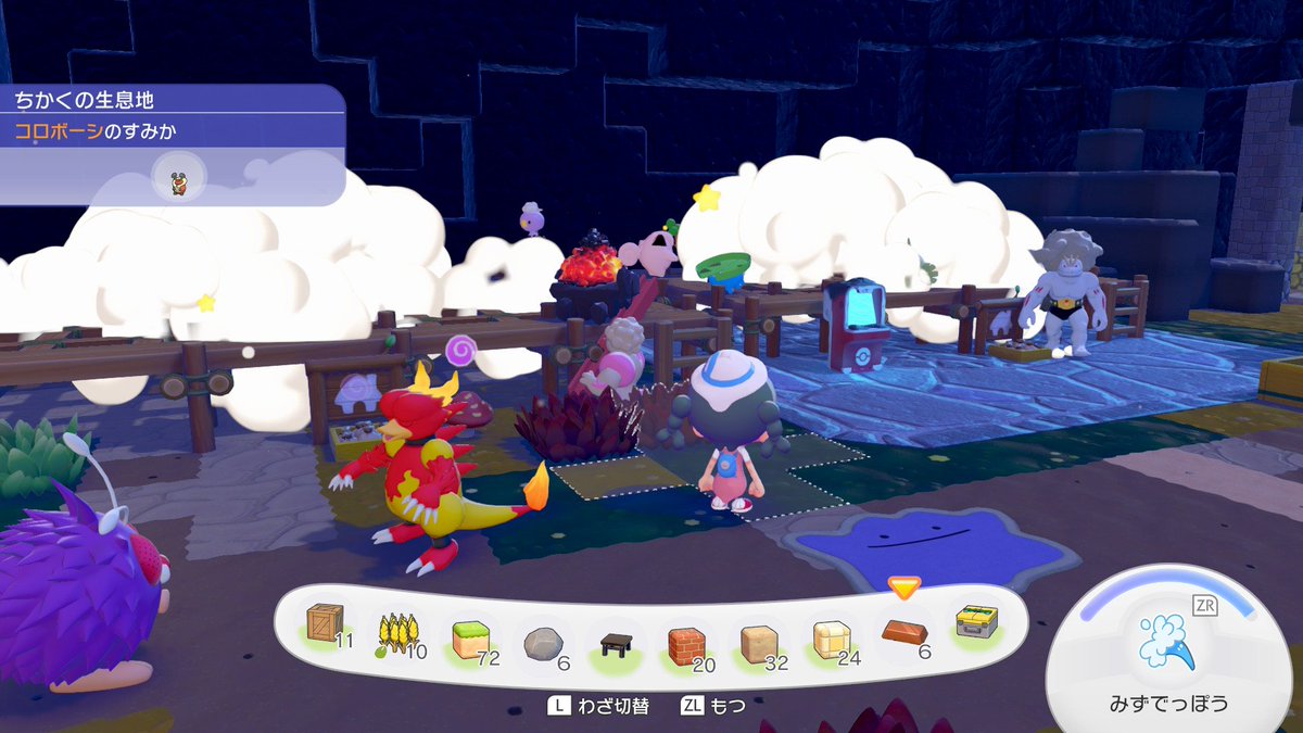 syaring_chain's tweet photo. 着工〜♪（某船長風に）

#NintendoSwitch2 #ぽこポケ #ぽこあポケモン https://t.co/nCgU2hIgtm