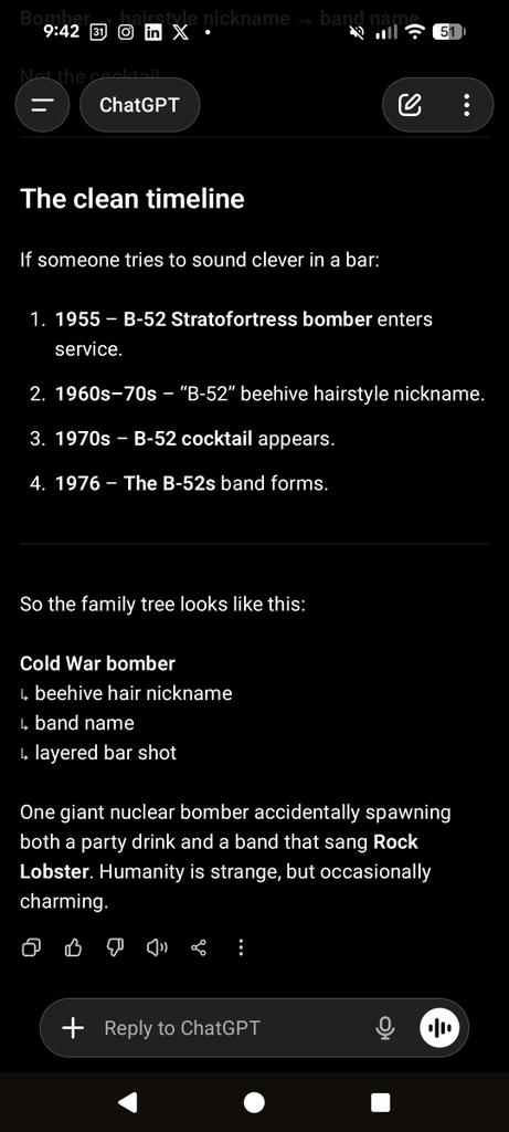 Billis62979's tweet photo. @ajcflying @yadavji_codes @RickAaron @grok Apparently it was the Hairstyle??? Didn't see that coming!!! https://t.co/WzrKx5JoIZ