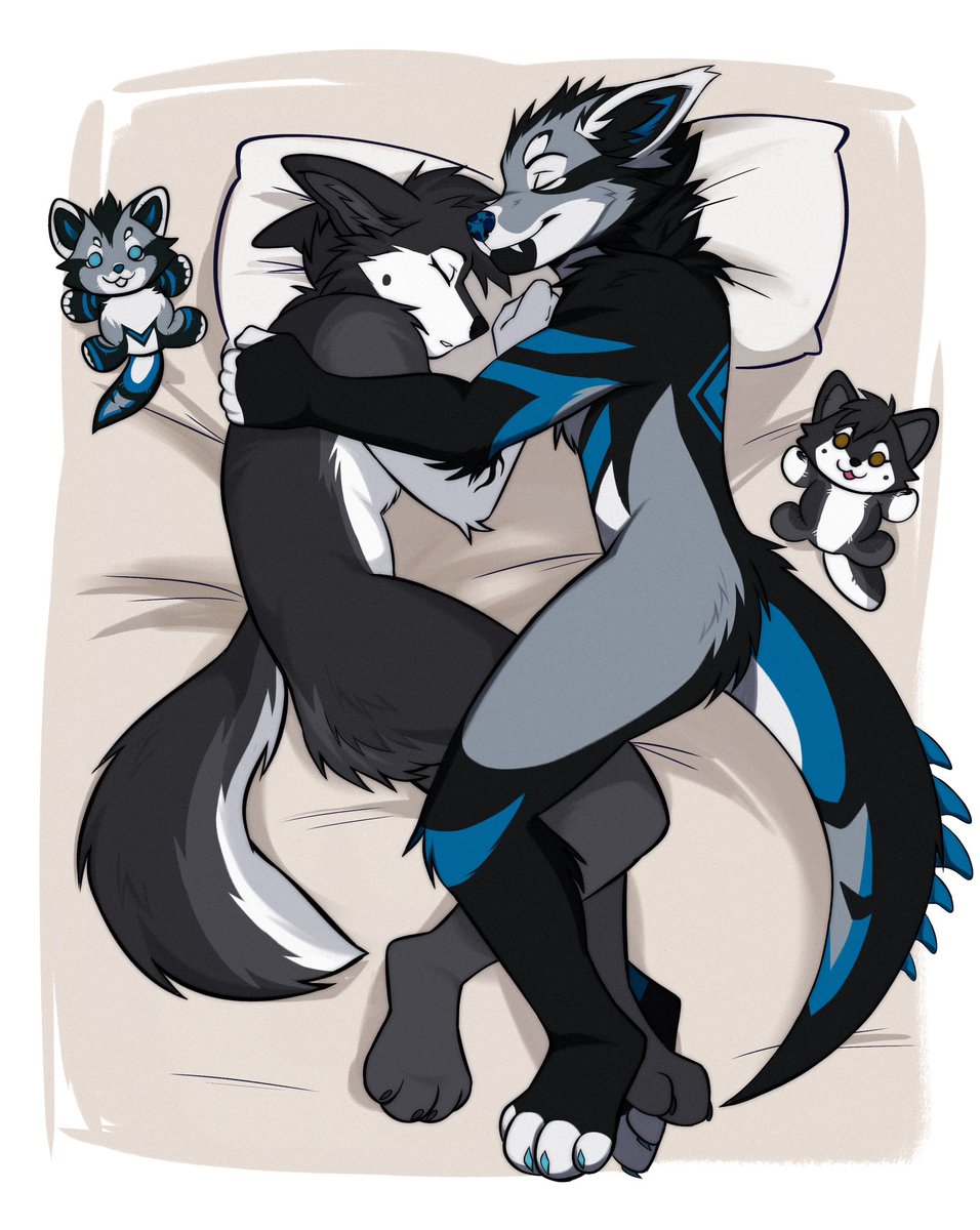 Kay_Shep_87's tweet photo. I have wonderful days with you 🧡💙

🎨: @milkyclaws https://t.co/oTsA1dGqoP
