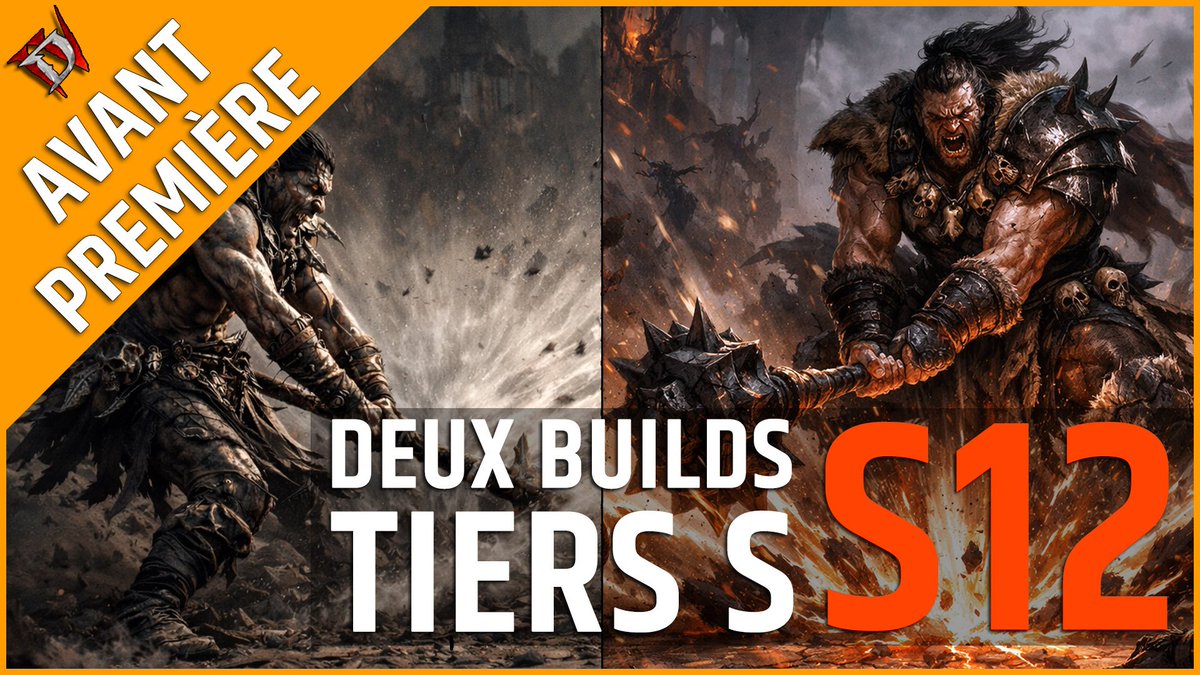 SlashingCreeps's tweet image. En premium, vous pouvez consulter en avant première mes deux builds Tiers S pour la Saison 12 de Diablo 4, sur le barbare et le sacresprit ! 😍
Pour y accéder, rendez-vous sur mon site ou YouTube !

#premium #abonné #membre #twitch #youtube #youtuber #soutenir #soutient #support