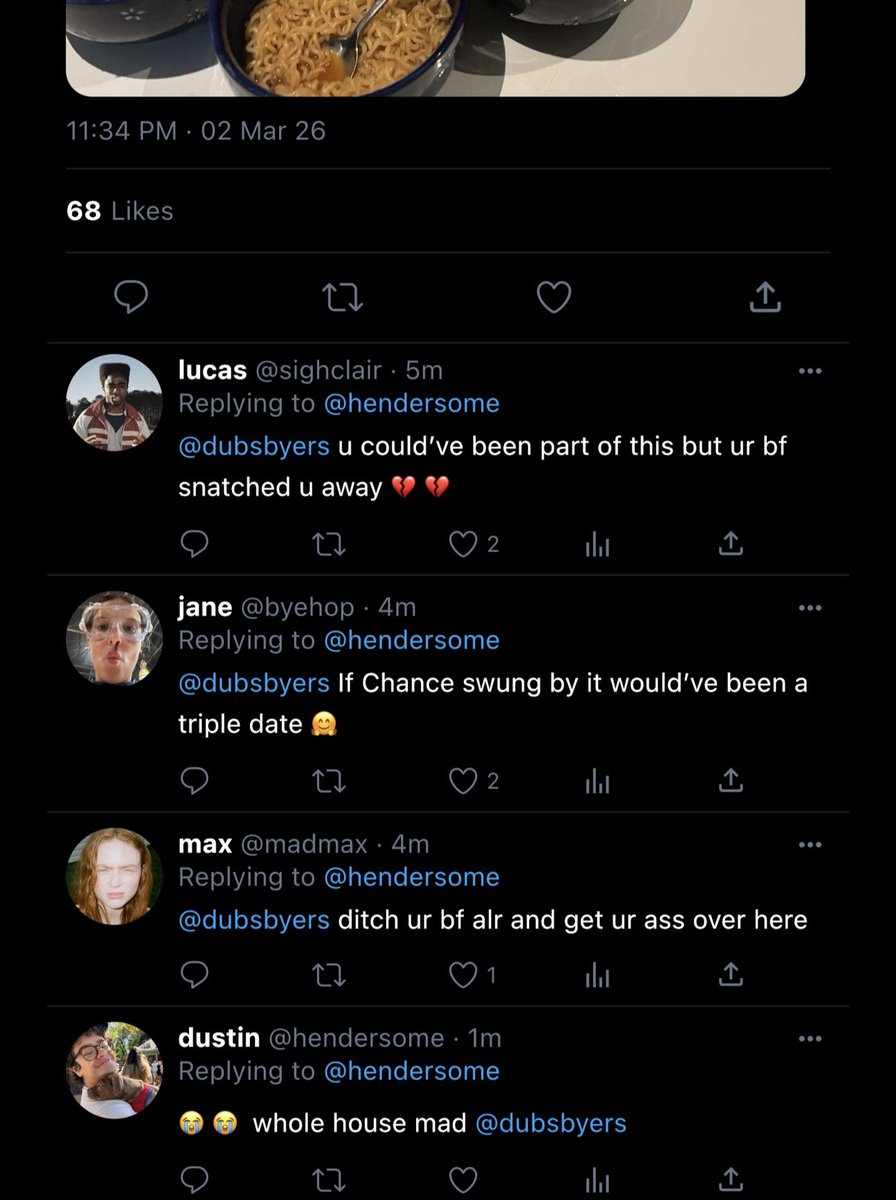 🍀 byler smau 📌 tweet media