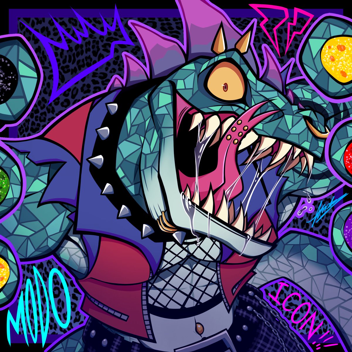 AeMoonlight143's tweet image. Mind you I had a stroke when I first saw that concept art so here’s a fanart of him in my art style + this dope-ass fit #ModoOlachenko #Modo #GOATmovie #GOAT #fanart