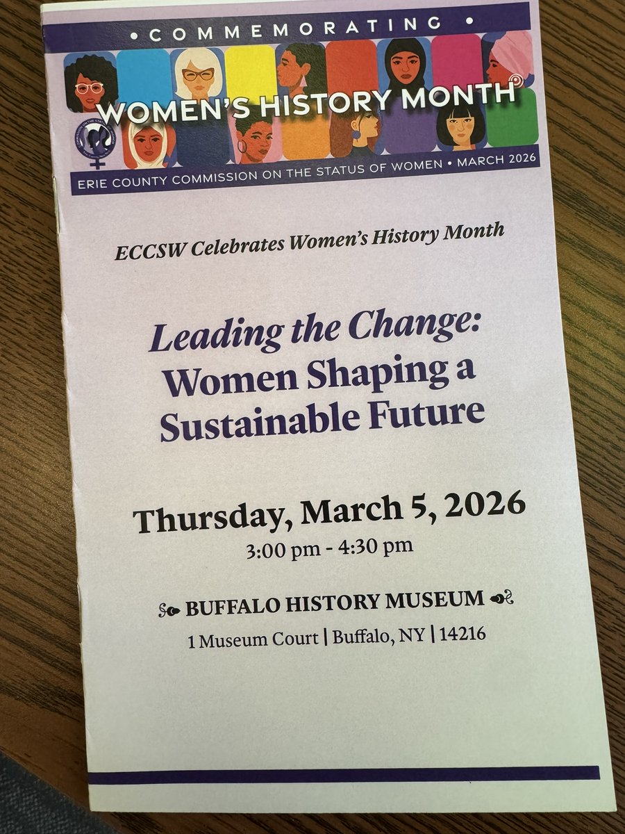 Erie County Commission on the Status of Women tweet media