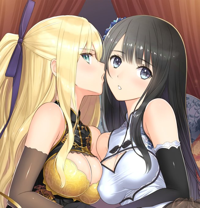 「金連と瓶児のイラスト」をファンティアに投稿しました。(Tony)