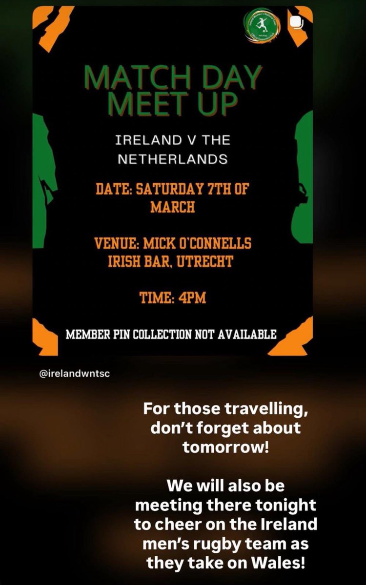 Ireland Womens Supporters Club tweet media