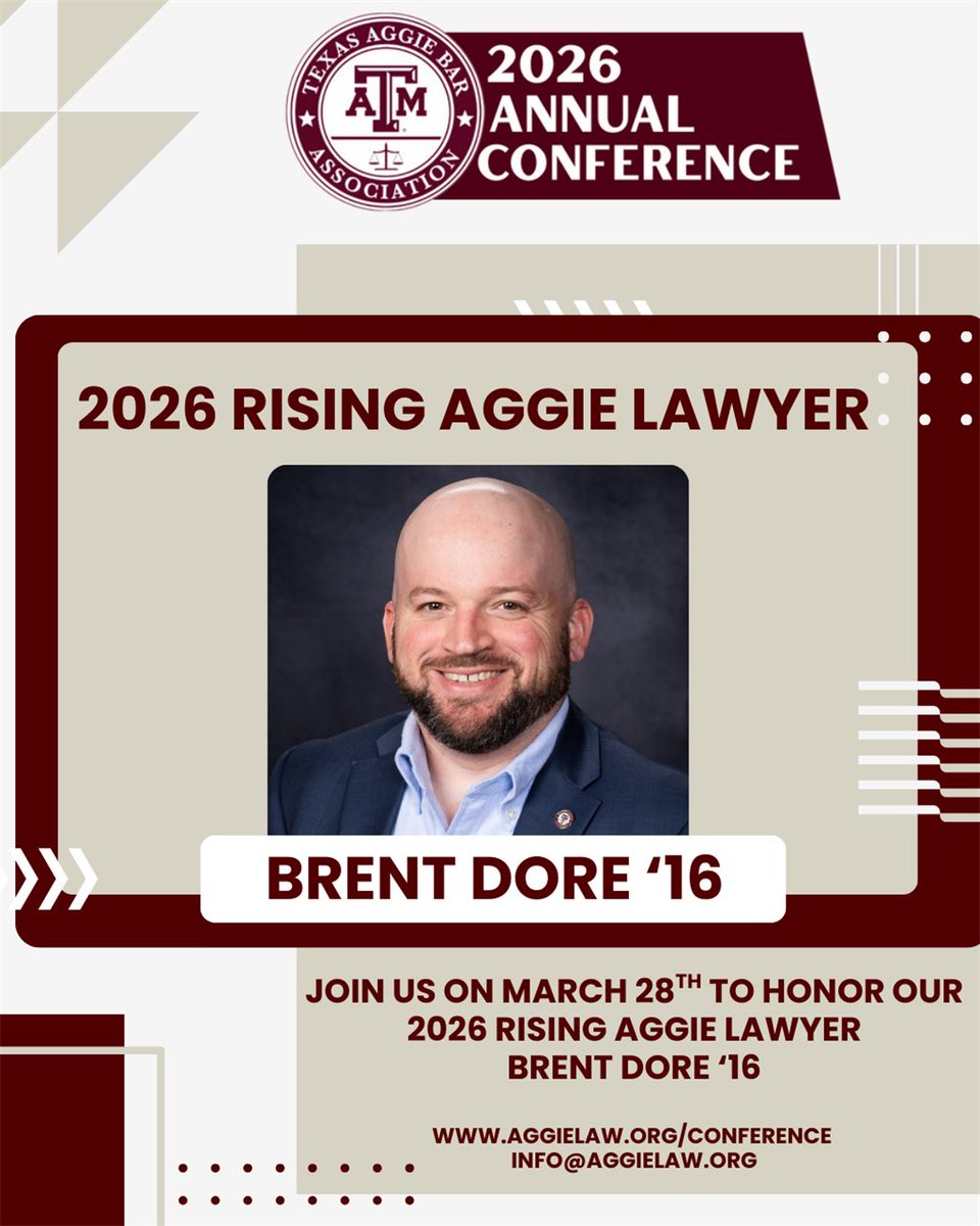 Texas Aggie Bar Association tweet media