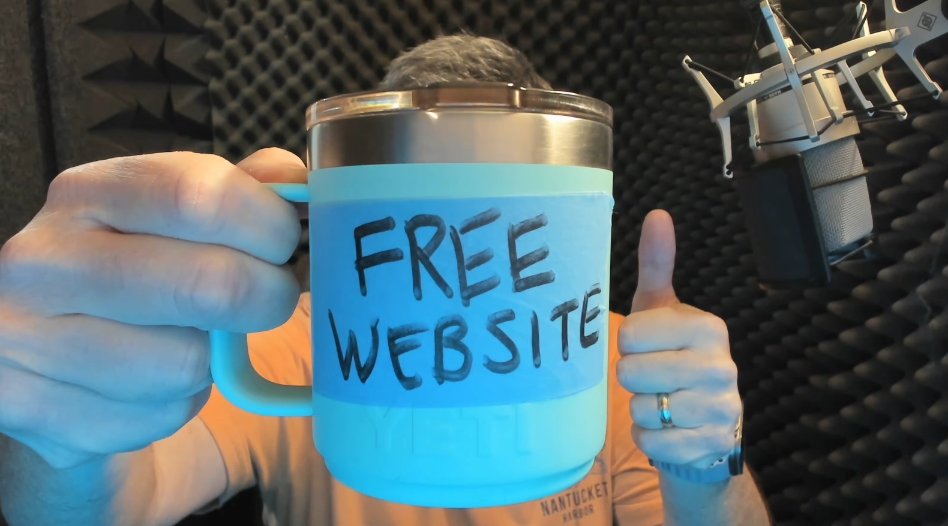 billdewees's tweet photo. Your free #VO website awaits.  Join me live in 13 minutes at https://t.co/zlBVP30SNH https://t.co/rdqE1d32vT
