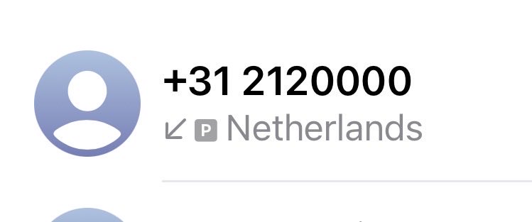 KalangWalter's tweet photo. @mtnug I have been getting calls from this number for over a week and more than 5 times daily.
 The caller ID indicates Netherlands 🇳🇱 but when you answer, it’s about a recorded voice message talking about subscribing for a caller tune🙆🏻.

Are you aware of it’s fraudulent?🤔 https://t.co/UgTQaQExbf