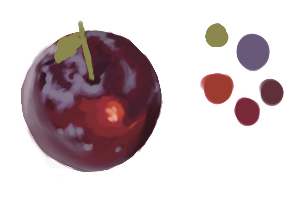 starkindlily's tweet photo. been doing a fruit a day, heres the first two days :) 

done on procreate 
#digitalart #dailyart #arttwt https://t.co/8b3c20LUXc