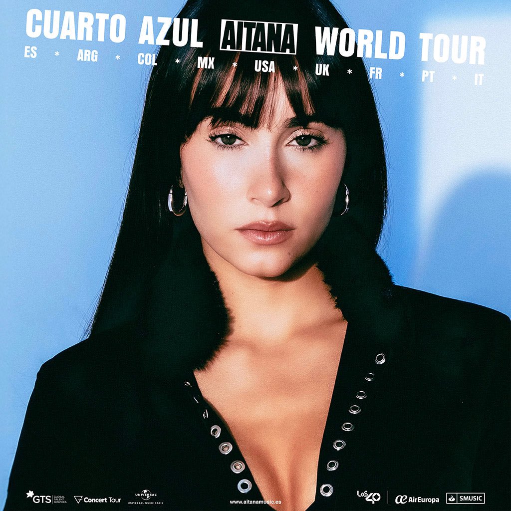 EdithCa03976980's tweet photo. 🎤 CUARTO AZUL WORLD TOUR
🏟️ Brooklin Paramount
📍 Brooklin (NY) 
🗓️ Nov 27, 2026 https://t.co/irfoqJYNYD
