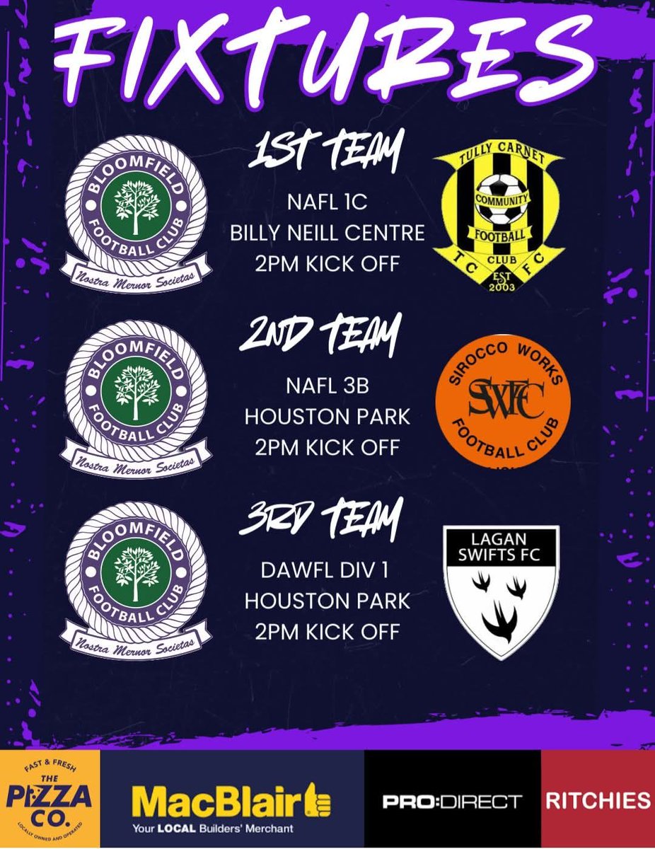 Bloomfield FC tweet media