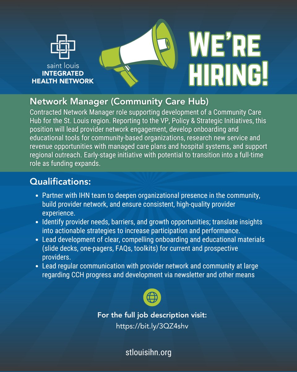 St. Louis Integrated Health Network tweet media