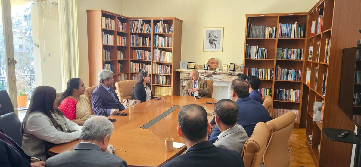 India in Greece tweet media