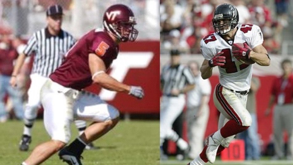 Bluegrass504's tweet image. Happy Birthday, Kevin McCadam!!

🎉🎂🎈🎊🎁🎉🎂🎈🎊🎁

#Hokies rover Kevin McCadam had a big year in 2001: 83 tackles, 8 TFL, 3 INTs, 2 TDs. He was drafted by the @AtlantaFalcons in 2002 and played safety for 5 seasons with the Falcons and @Panthers.

#DBU 🦃 #LunchPailD 💼