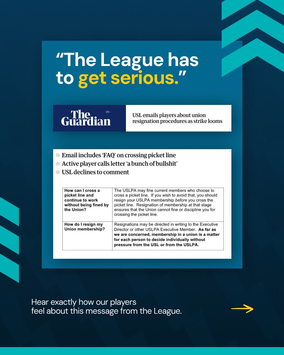 USLPA tweet media