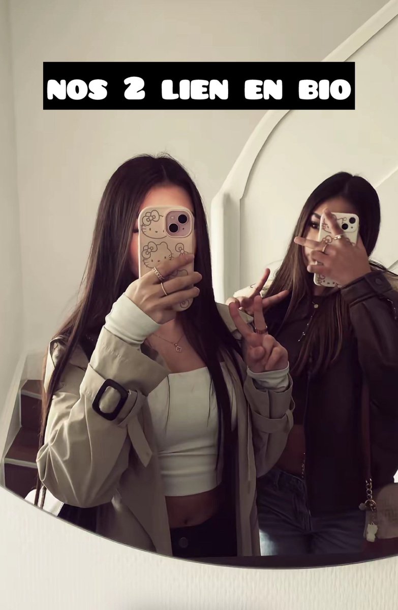Les 2 copines 👩🏼👩🏻 tweet media