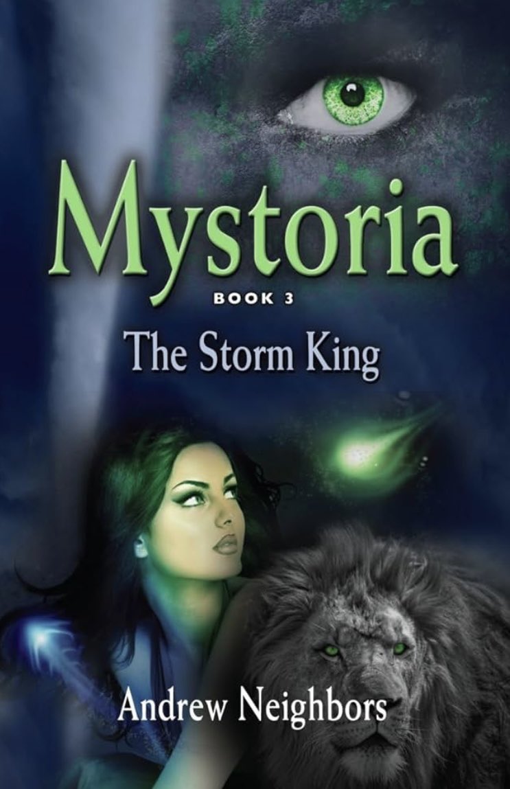 Amazon Book Review from Glenn on Book 3 - The Storm King:

“Mr. Neighbors has done it again! I just finished reading Mystoria: The Storm King. This is a must-read: suspenseful, entertaining, and keeps the reader guessing. The author uses his imagination to create worlds full of