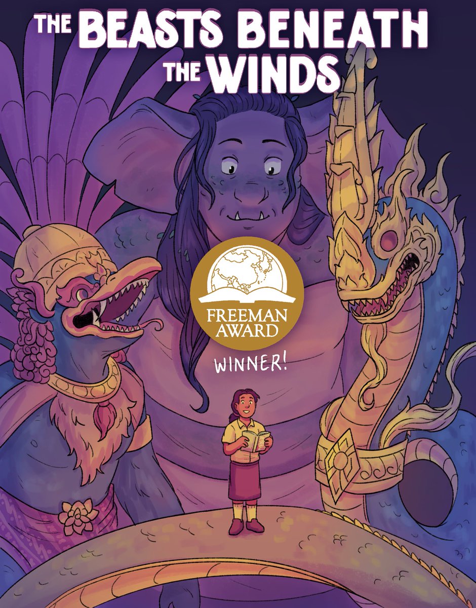 GUYS GUYS GUYS

Alhamdulillah, THE BEASTS BENEATH THE WINDS is a FREEMAN AWARD WINNER!!!

I literally get to say I’m a two-time Freeman Ward winner?? What a full circle moment this is 😭