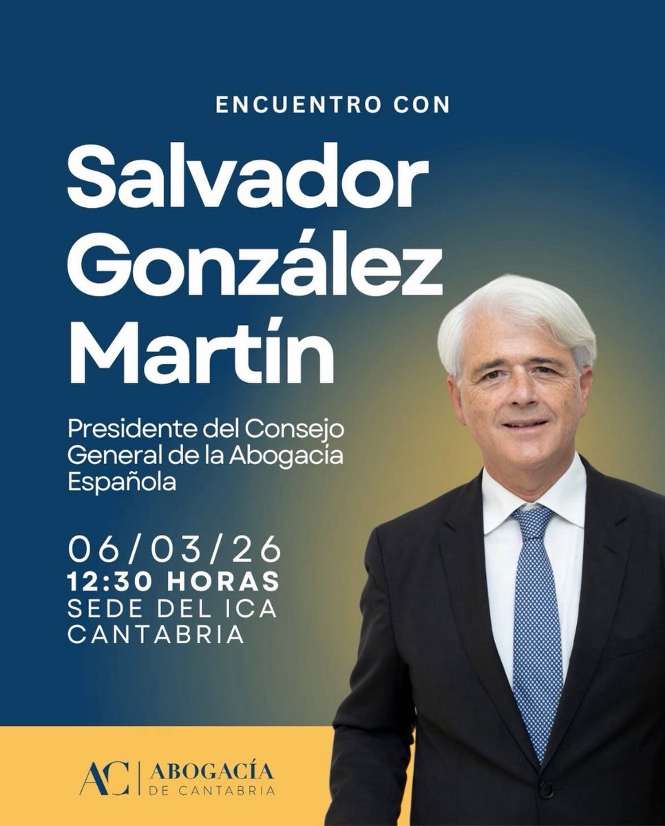 javiernoriegago's tweet photo. Hoy, como Letrado ejerciente en el @IcaCantabria he participado en el encuentro celebrado en #Santander con el Presidente del Consejo General de la Abogacía Española #CGAE Don Salvador González, al que hemos trasladado todas nuestras #propuestas de mejora y #quejas sobre asuntos que nos afectan como profesionales y que es necesario afrontar:
-Pasarela al Reta.
-Dignificación del Turno de Oficio.
-Ley de Eficiencia. Disfunciones.
-MASC.
-Honorarios Letrados y costas.
-Regularización de inmigrantes: participación del Letrado.
Buena iniciativa. ¡Enhorabuena al Colegio de Abogados de Cantabria!
👇👇👇