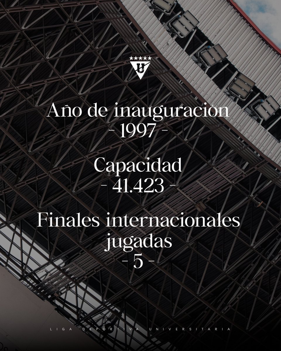 LDU_Oficial's tweet photo. #ElMejorLugarDelMundo cumple 2️⃣9️⃣ años 🤩

¡Esperamos seguir compartiendo muchas más experiencias en nuestra casa! 🏟️ ¡Vamos LIGA! https://t.co/uXrcKfF2nY