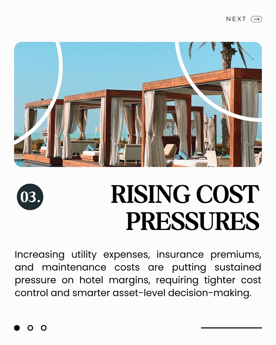 ProMiller1's tweet photo. Hospitality is evolving fast. 🏨
Demand shifts, talent gaps, rising costs, and tech are reshaping hotel operations. 📊⚙️

#promiller #hospitalitymanagement #hospitality https://t.co/hoFuaWMtmk