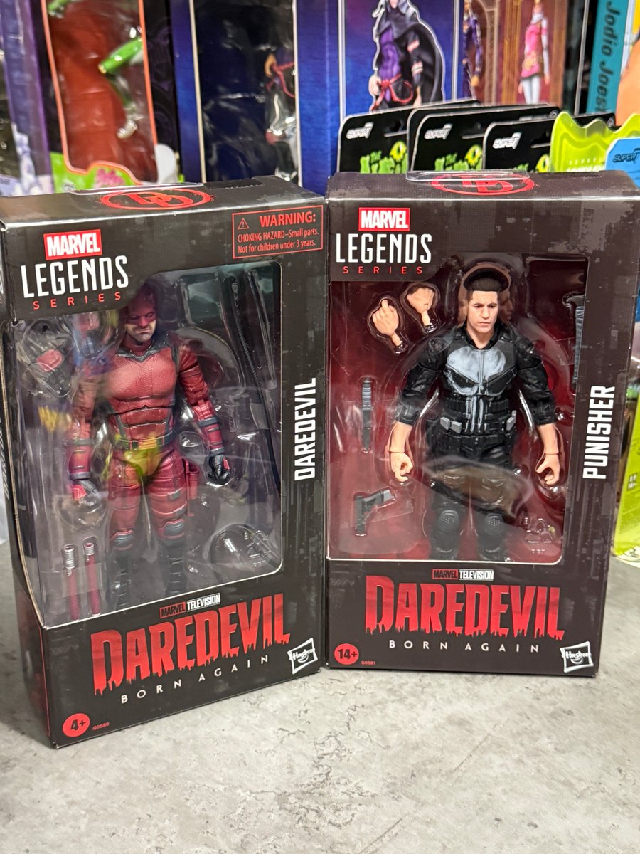 マーベルレジェンド デアデビル パニッシャー です、好きです。