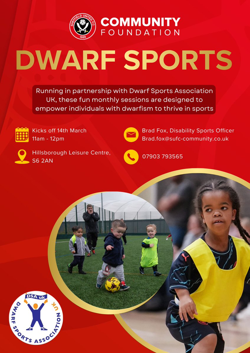 Sheffield United Community Foundation tweet media