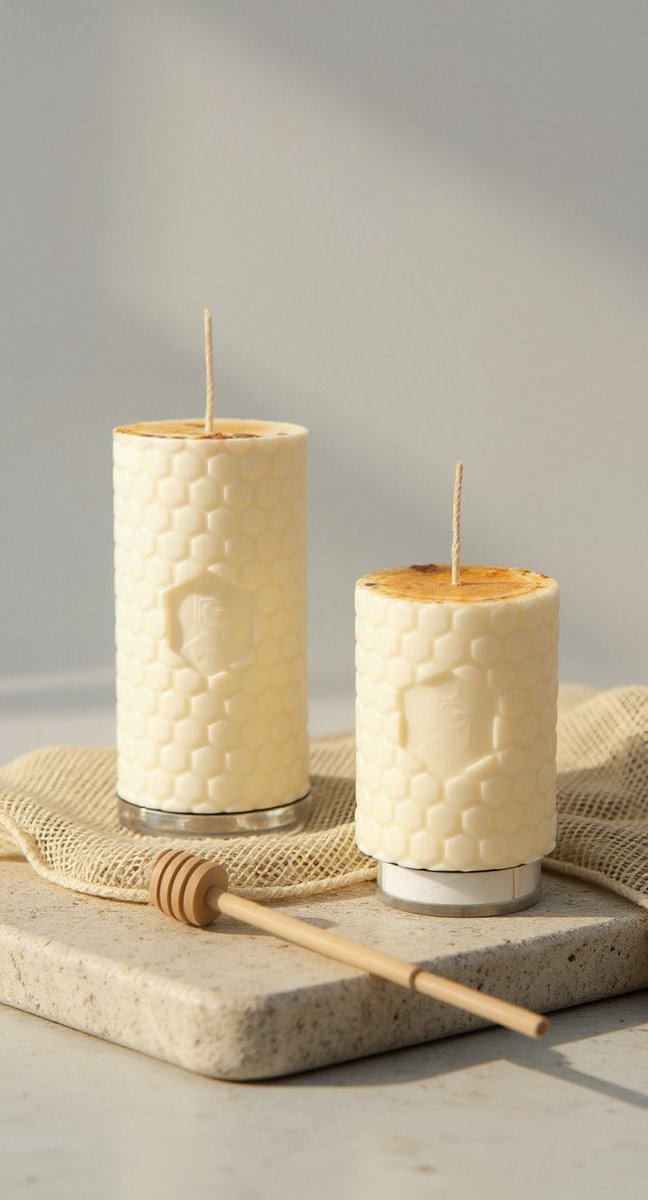 LABlissmusic's tweet image. Need a moment of serenity with a subtle scent of honey and vanilla?  Come back to center with our Purr Glow Pillars.  We have 3x3 and 3x6.  Shop for yours at purrglam.com
#handpour #candles #pillars #organicingredients