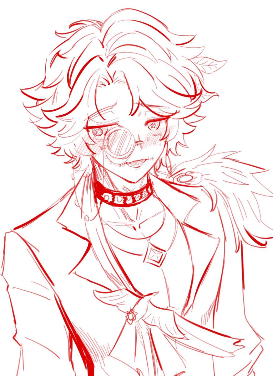 へへっ、中庭ちょっと短めに描いちゃったけど、上半身のデザイン超気に入ってる～靴も好き！マーチンブーツ最高だね✨😋