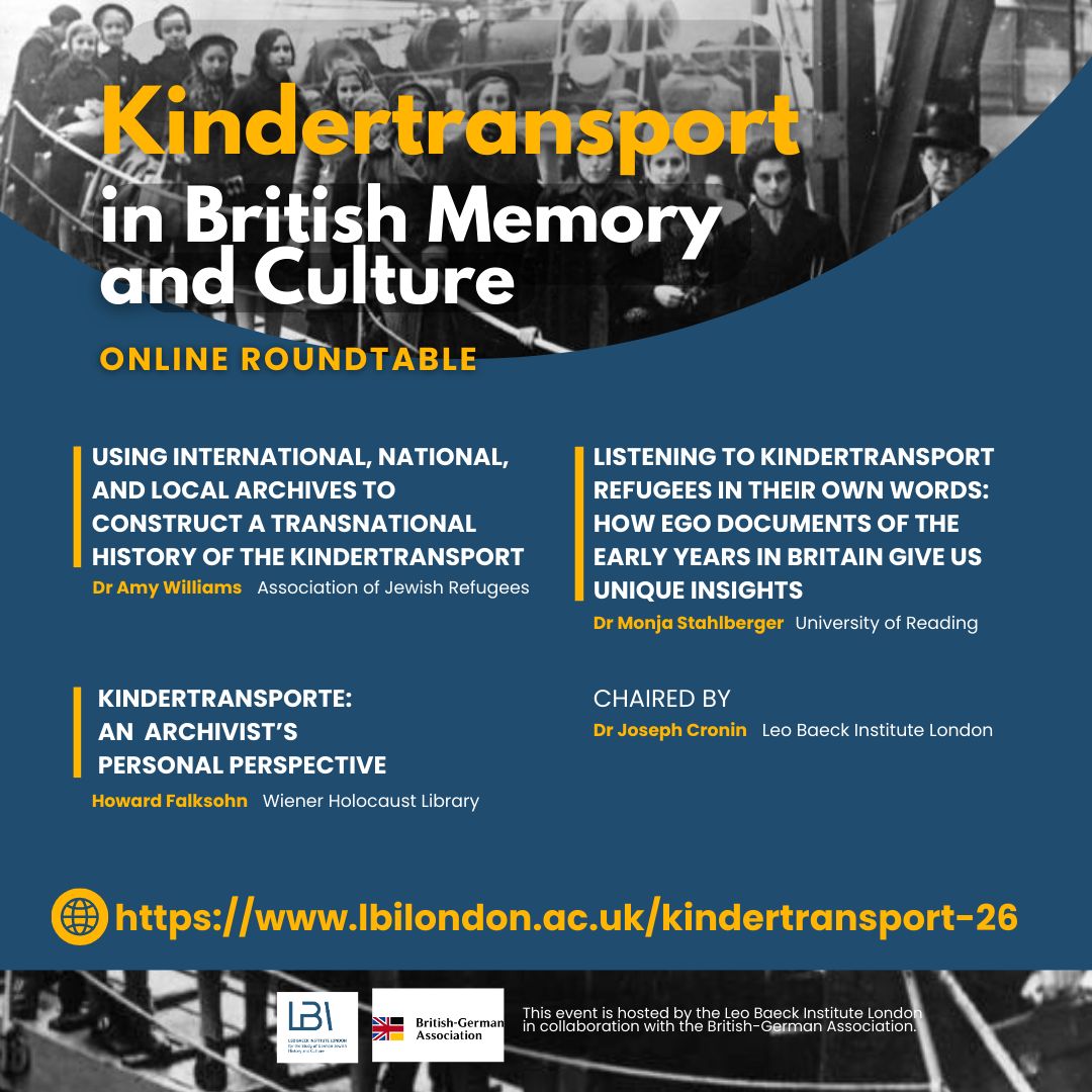 Leo Baeck Institute London tweet media