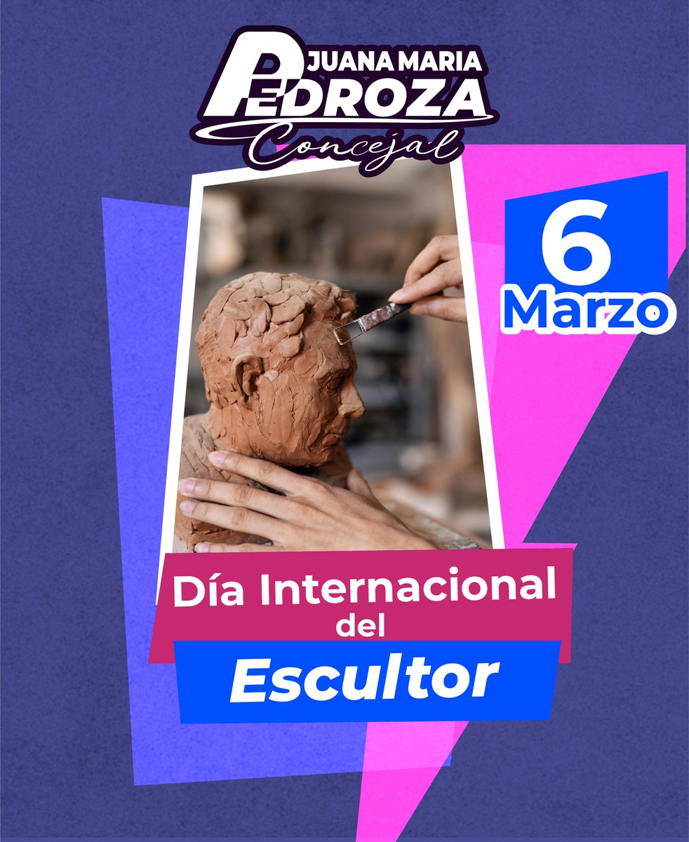 Hoy celebramos a quienes dan vida a la materia, transformando ideas en arte que nos inspira cada día. 🛠️✨
Feliz Día del Escultor, gracias por moldear nuestra cultura y llenarnos de belleza.

#ArteQueInspira #DíaDelEscultor #JuanaMaríaPedroza
