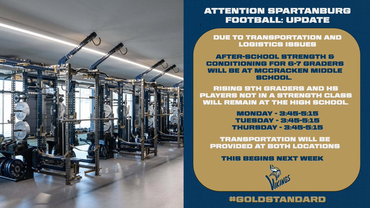 SpartanburgVikingsFootball tweet media