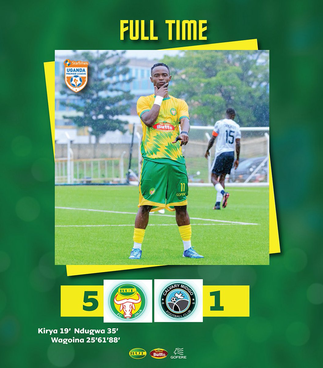Bulfc1's tweet photo. #SUPL
Full time || Very sweet win at home || BUL FC 5-1 Calvary FC || #BULFC || #BULCAL https://t.co/5BvxjZVylP
