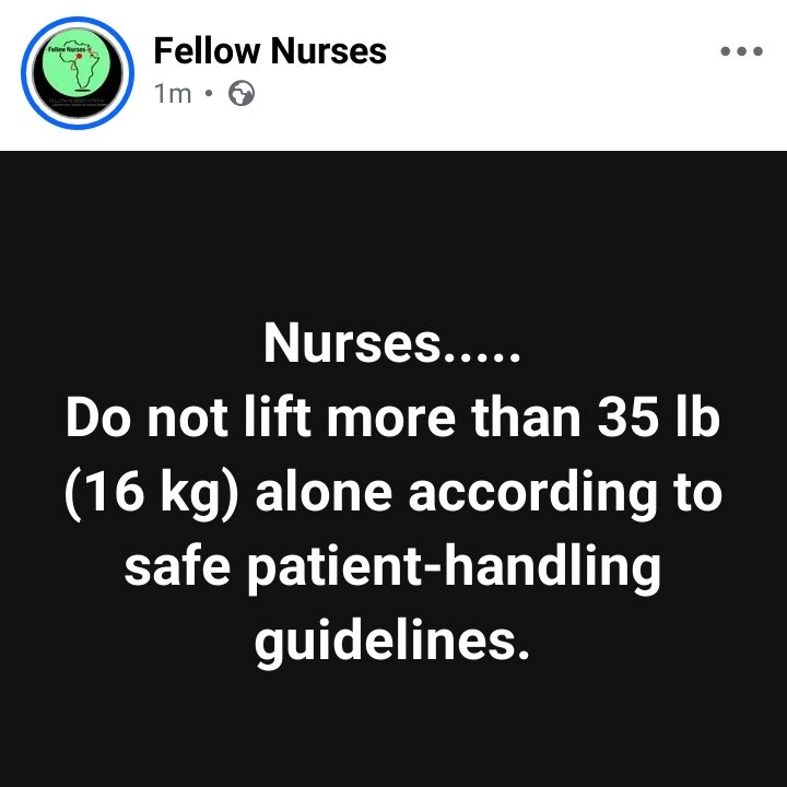 FellowNurses1's tweet image. Nurses save lives, but who protects their backs? 🩺💙
Poor lifting techniques cause thousands of nursing injuries every year. Bend your knees, avoid twisting, ask for help, and use lifting devices when needed. Your back deserves protection too. 

#NurseSafety