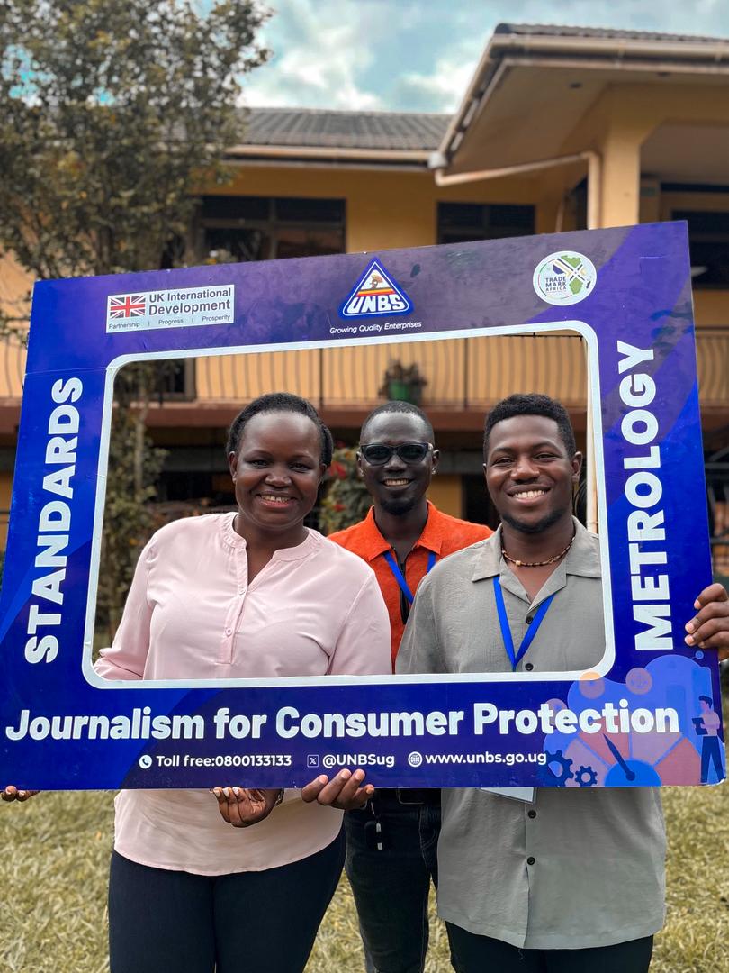 UNBSug's tweet photo. #HappeningNow

The Uganda National Bureau of Standards (UNBS) is conducting a media training in Jinja to equip journalists with knowledge on Standards and Metrology. 

The training aims to enhance accurate and informed reporting on standards and consumer protection, supporting UNBS’s efforts of promoting quality and safety in Uganda.

The Jinja cohort is part of the nation wide UNBS media training that started in Kampala last week, was in Mukono and Mbale this week and is expected in Mbarara and Gulu next week. 

The National Media training by UNBS was made possible with support from the UK Government (UKAID) through @TradeMarkAfrica 

#JournalismForConsumerProtection
#GrowingQualityEnterprises