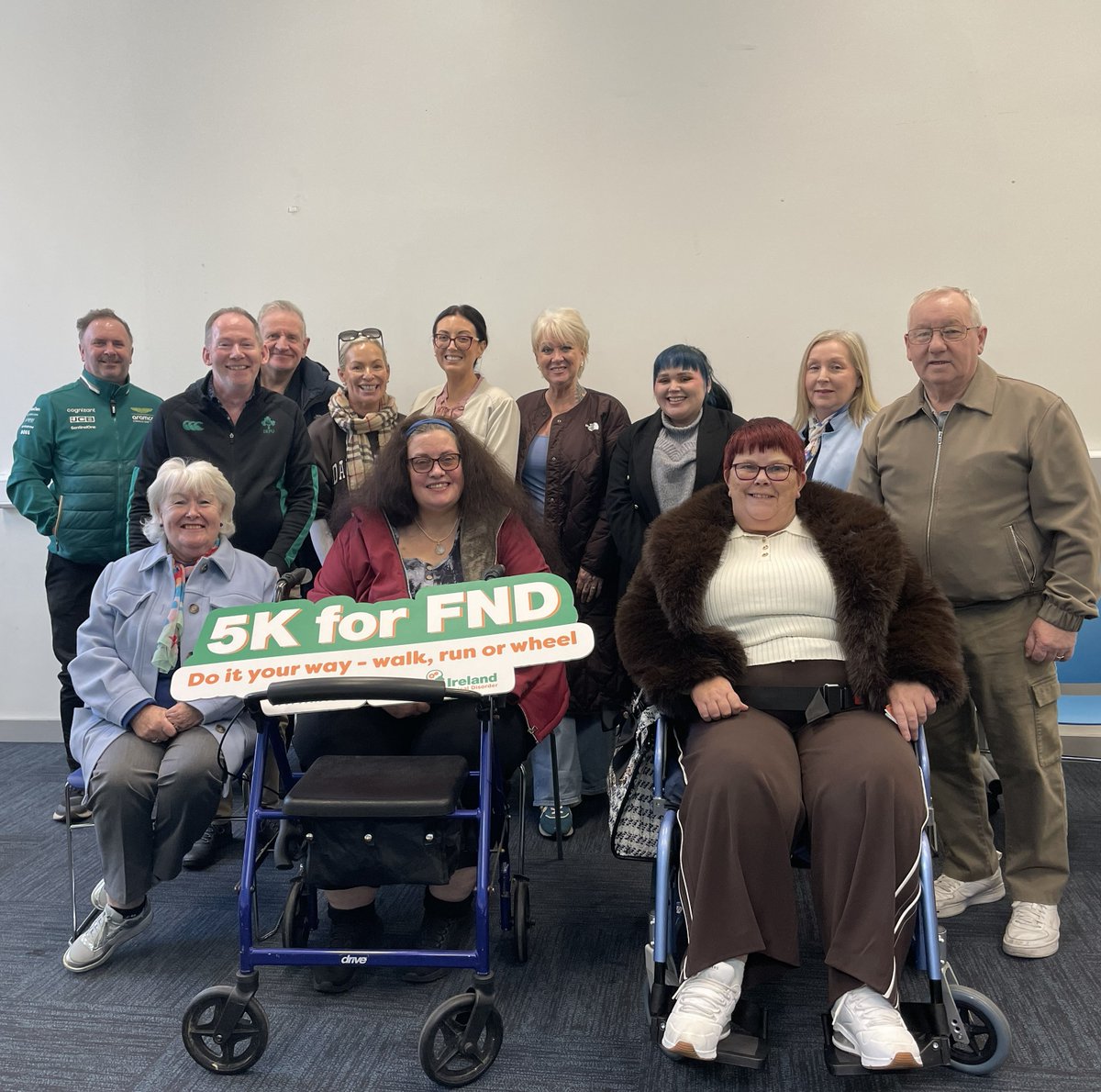 FndIreland's tweet image. Great to see so many new faces join our #FNDIreland peer support meeting in Louth last weekend. A big THANK YOU to all those who attended and shared their experience of living with #FND. Delighted to hear many of those present will be taking on our '5K for FND' challenge! 💚🧡