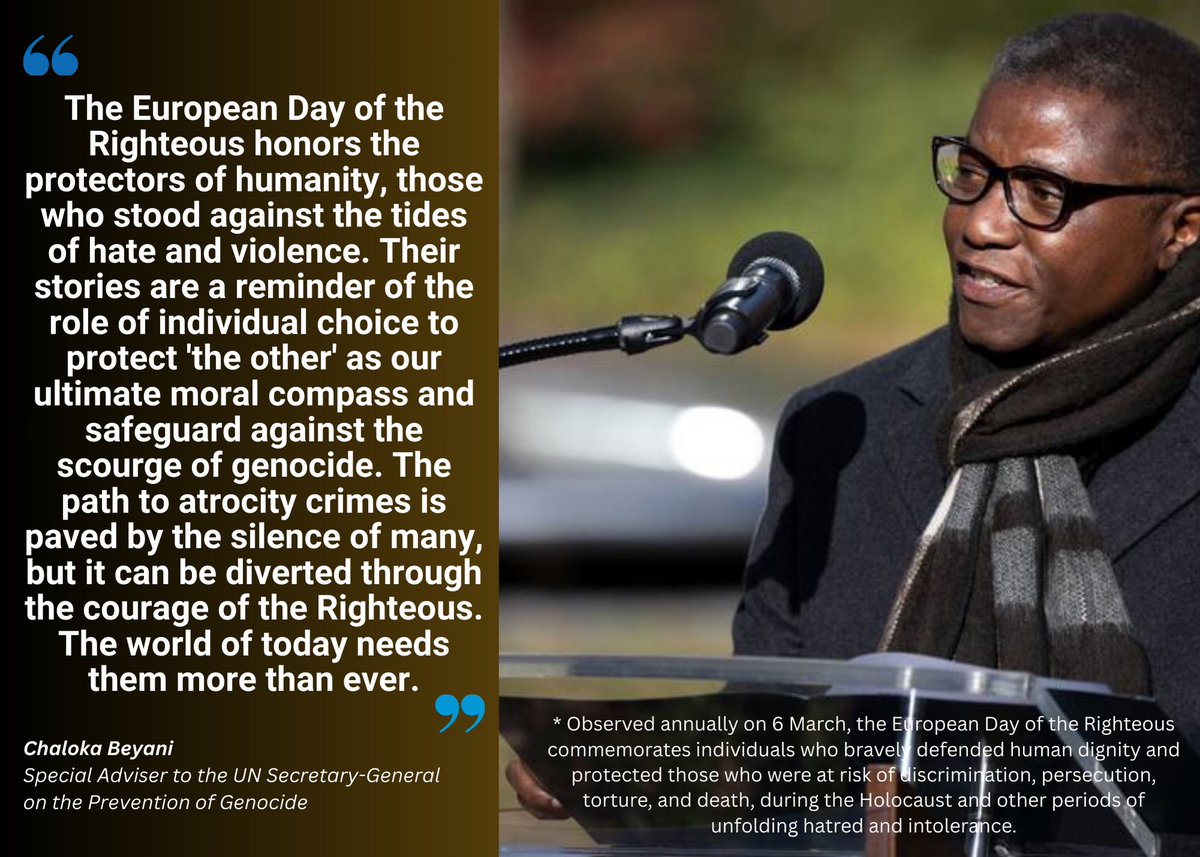 UN Genocide Prevention tweet media