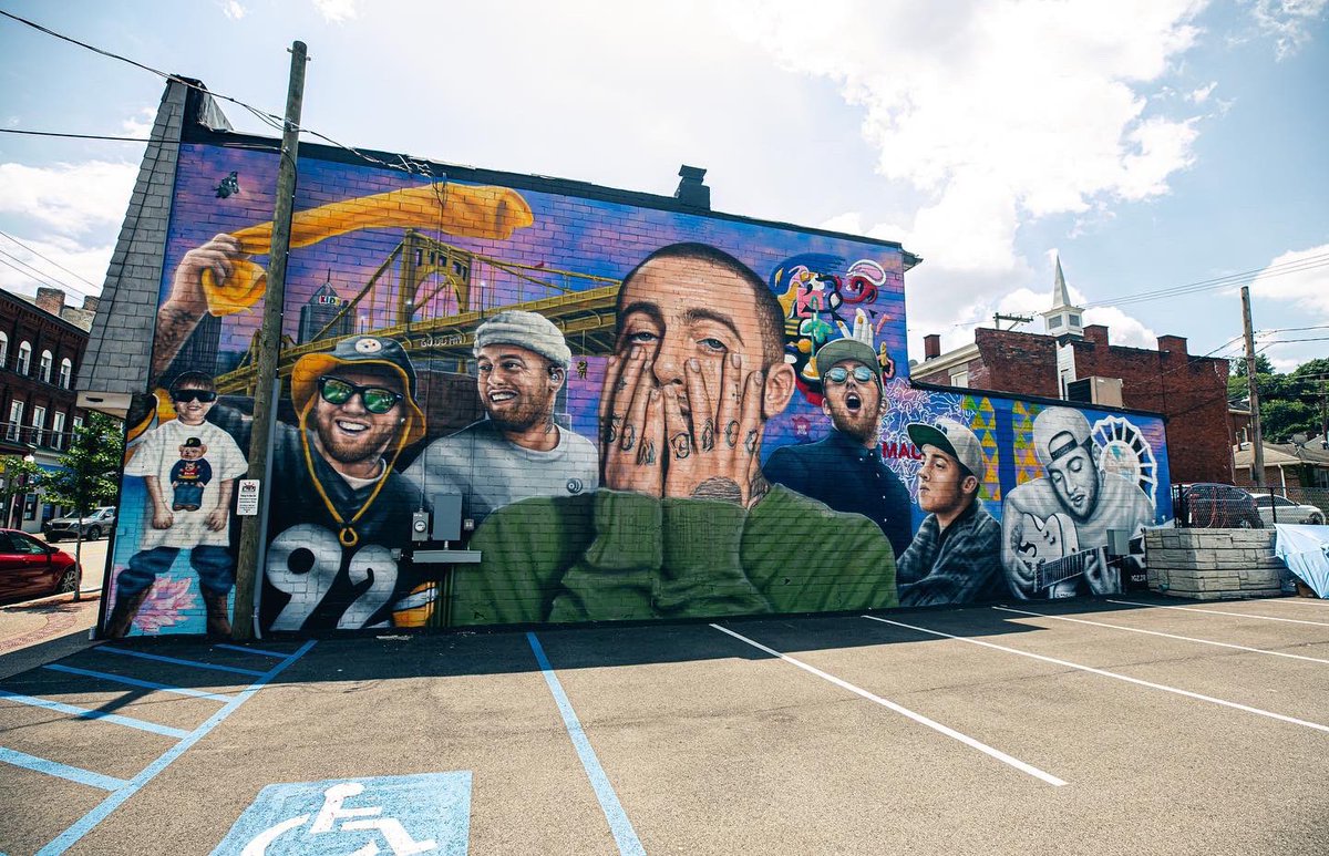 This Mac Miller mural 🥲