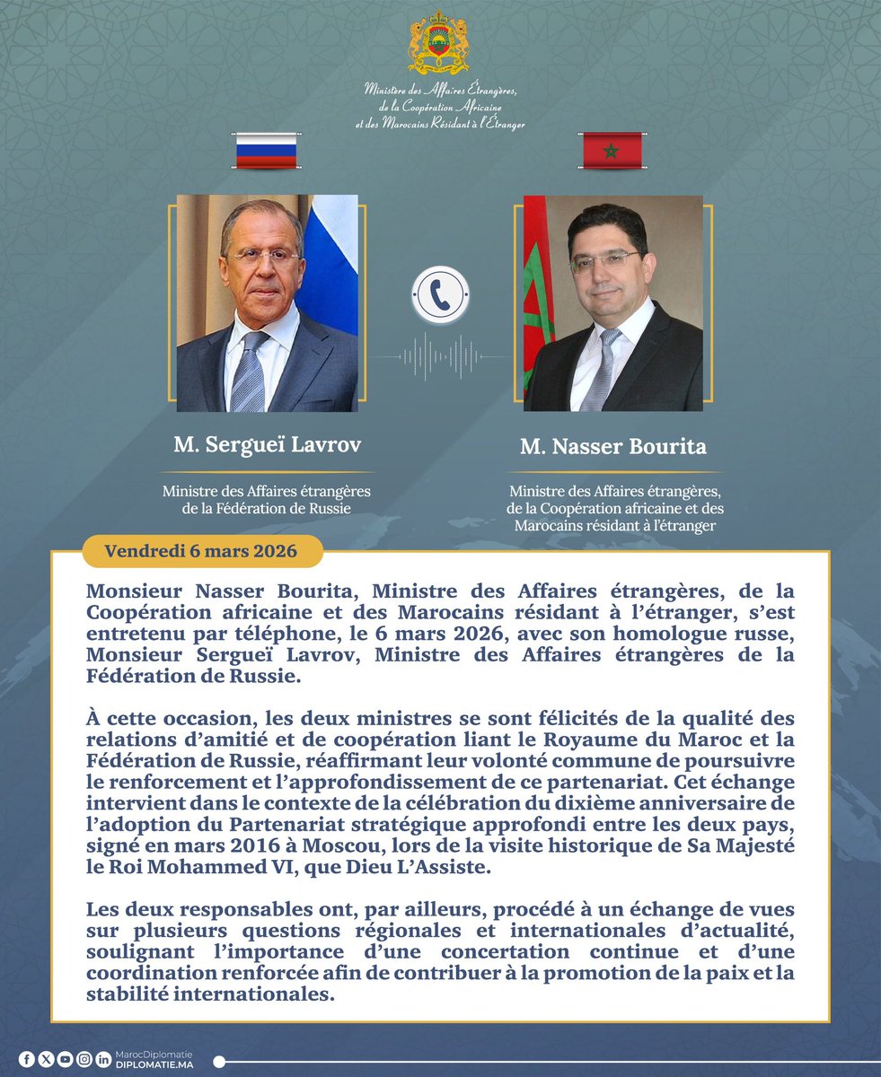 Maroc Diplomatie 🇲🇦 tweet media