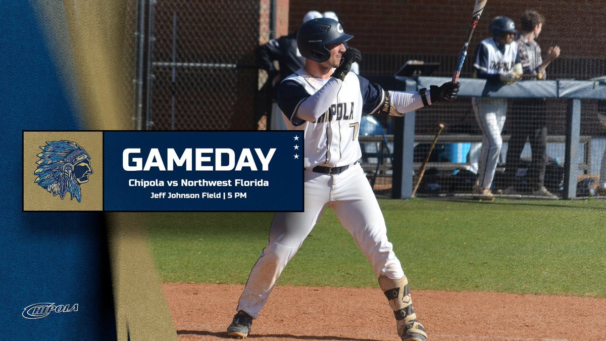 Gameday!

Opening day of Panhandle Conference play. 

🆚: Northwest Florida 
📍: Jeff Johnson Field 
⌚️: 5 PM
🖥️: awre.tv/channel/t130051