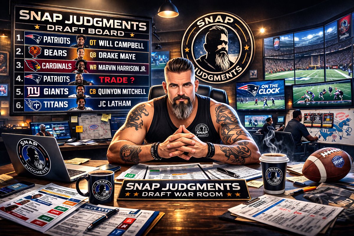 RISportsNews's tweet photo. Give the channel a sub, you're gonna love the videos!
https://t.co/CXDcCPG53w
#SnapJudgments #DraftBoard #WarRoom #NFLDraft https://t.co/2nhmUqqHvS