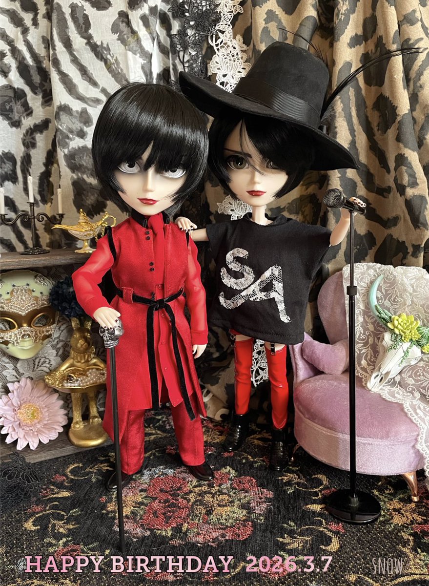 櫻井敦司 ｻﾏ あっちゃんが60歳🌸 ｢あっちゃん50歳になりました