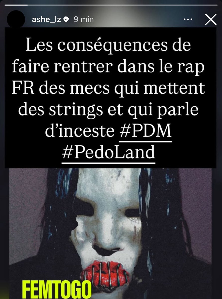 Ashe22 la plus grosse petasse de 2026 
Profiter de l’affaire femtogo pour cracher son homophobie 
Immense merde que t’es