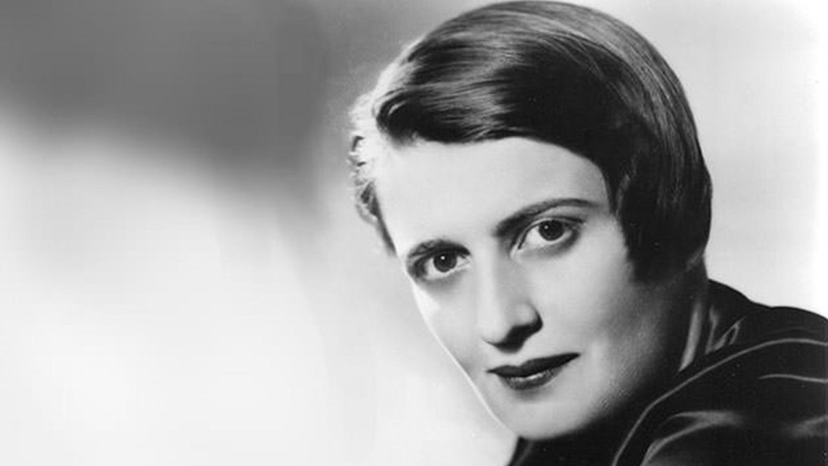 respectsapp's tweet photo. Respects to Ayn Rand, who died on this day (6th March) in 1982. As a Russian-American writer and philosopher, she is best known for fictional books such as 'Atlas Shrugged' and for developing a philosophical system called Objectivism. https://t.co/iytdX6xbqE