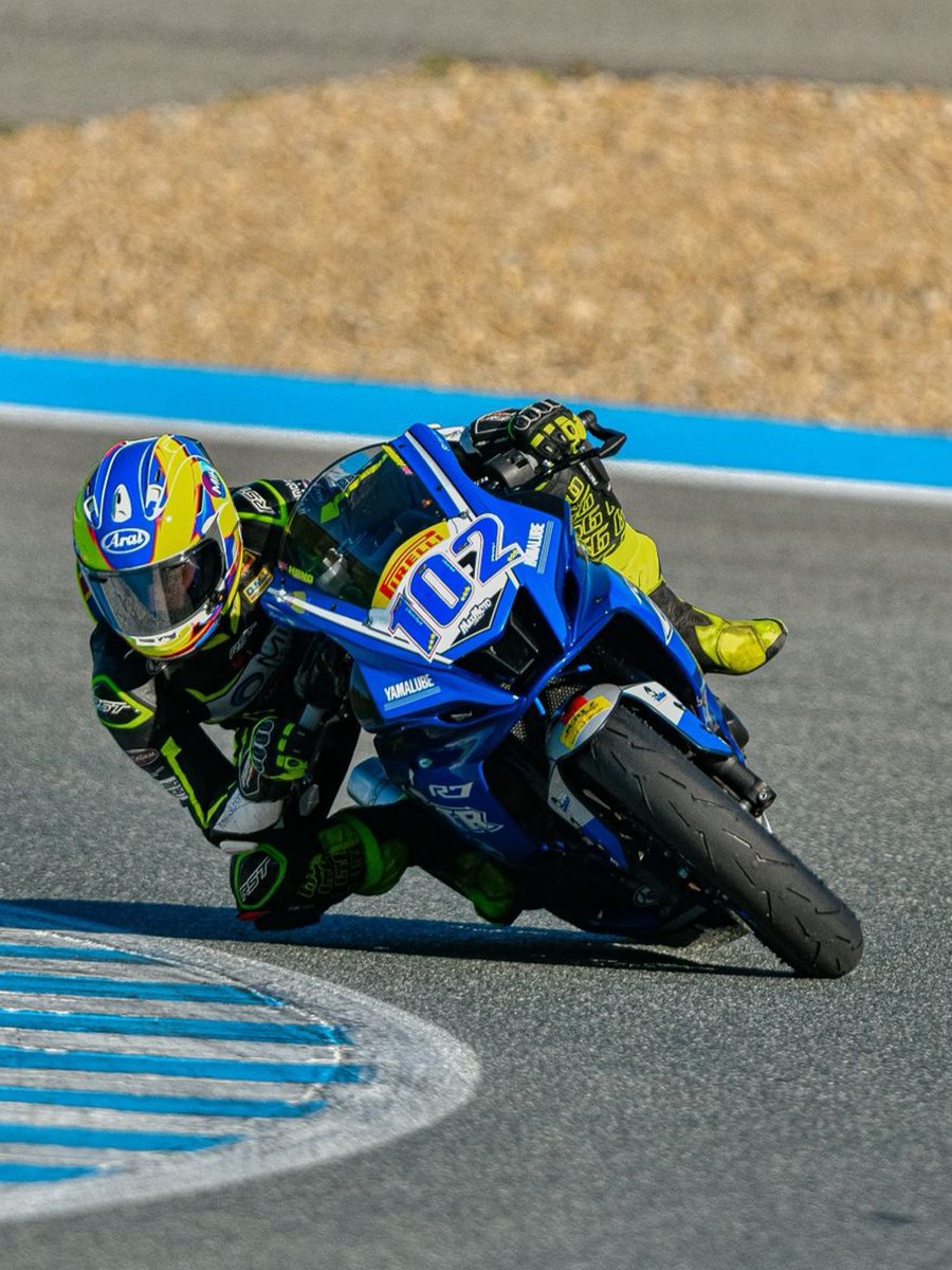 YamahaRacingUK's tweet photo. Training hard! 👀
The countdown is on for the 2026 FIM Women’s World Championship, and there’s no better preparation than stepping onto the Yamaha R7 at Portimao! ✊
#YamahaRacing #RevsYourHeart #RWorld https://t.co/YK7Q8ohHgU