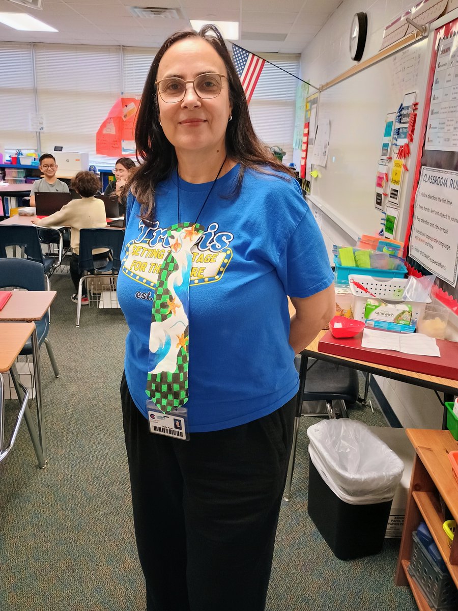 ConroeVisualArt's tweet photo. Travis Intermediate celebrates Big Art Day with Art Ties Us Together. @TXarted https://t.co/x0S8uJbGLQ